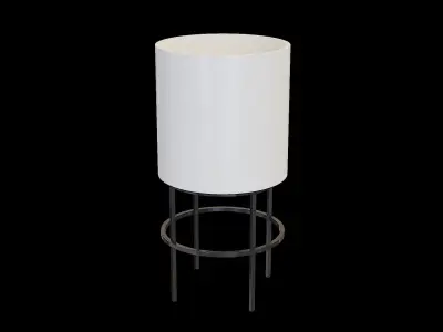 Plant Vase 01 Low-poly 3D model