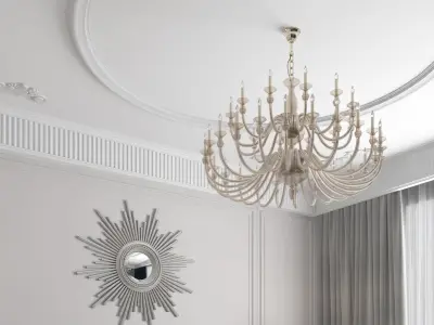 Modern room living 3D model buy
