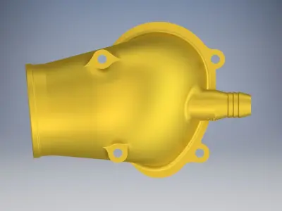 C20xe Powercap 71 mm with fitting 20mm 3D print model