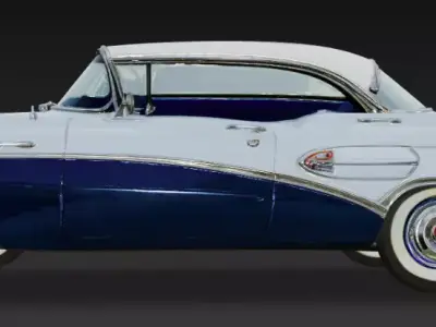 Buick Special 2 Door Sedan 1957 3D print model