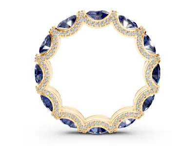 London Eye Ring 3D print model