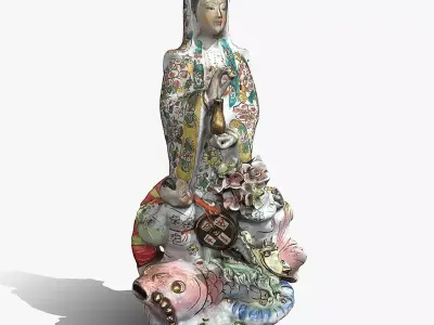 Guanyi 8    3D print model