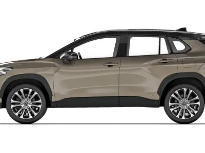 Toyota Corolla Cross 2023 3D model