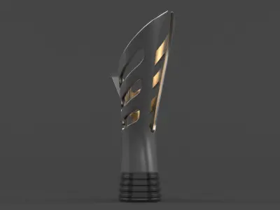 Trophy Cup 3D model 8
