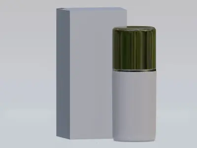 Cosmetic Spray Bottle 3D model Low-poly 3D model