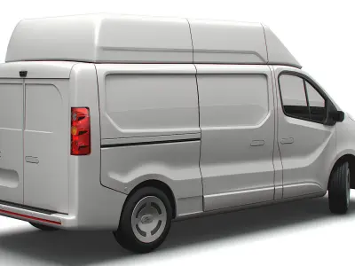 Generic EV Mid Van L2H2 2023 3D model