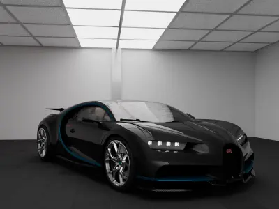 Bugatti Chiron 3D model