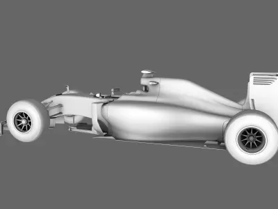 F1 RB11 Season 2015 Formula 3D model