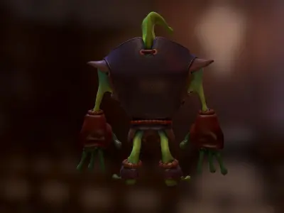 Frogs fantastik 3D model