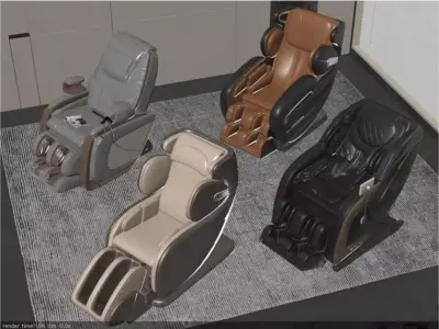 Intelligent massage equipment 3D model