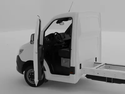 Mercedes-Benz Sprinter 316 CDI Single Cab 3D model