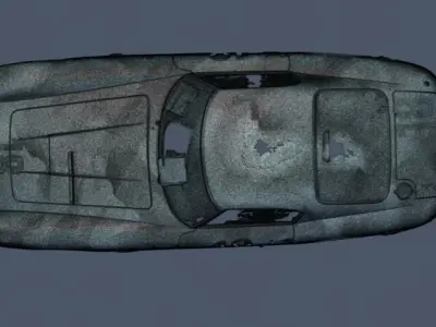 Ferrari Exterior 3D Scan Pack 3D model