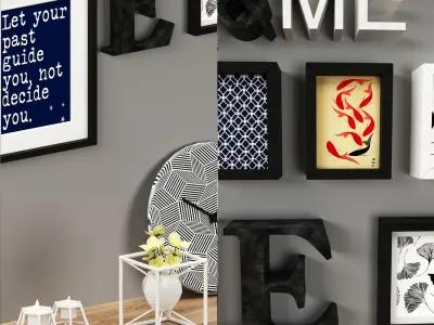 Decorative you me home for sims 3D model