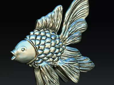FISH ZBRUSH 3D print model