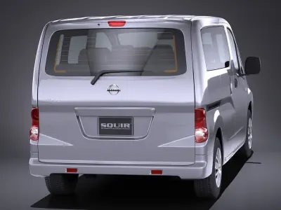 Nissan NV200 2010-2018 3D model
