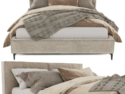 Bed Frida Sophie Decor 3D model