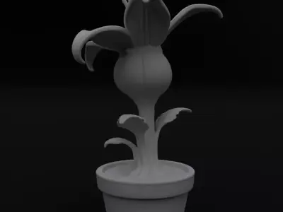 Celestara Crownbloom Extraterrestria Flower for 3D Printing 3D print model