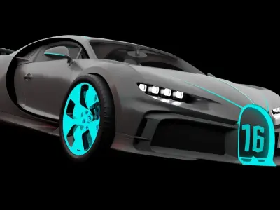 Bugatti  3D model
