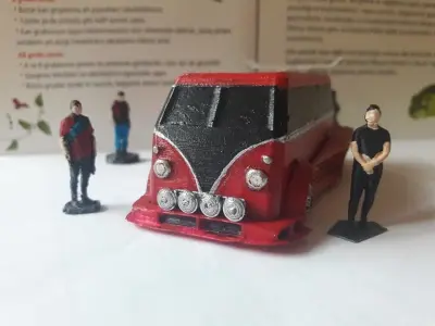 minibus stl vw bus 3D print model