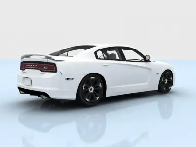 Dodge Charger SRT8 2012 3D model