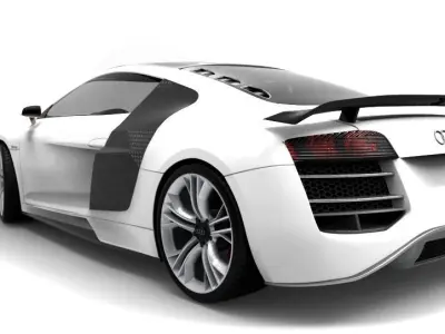 Audi R8 V12 sport 3D model