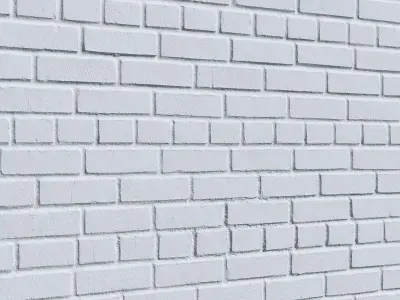 Ultra realistic Brick wall Scan 3D model