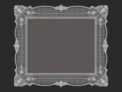  12 Classic Frames Collection 3D model