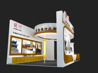 stall Low-poly 3D model get