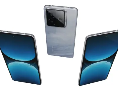 Realme GT7 Pro Racing Edition Neptune And Star Trail Titanium 3D model