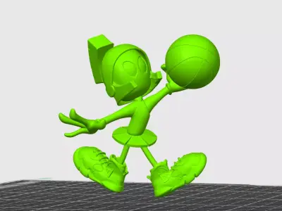 Marvin the Martian 3D print model