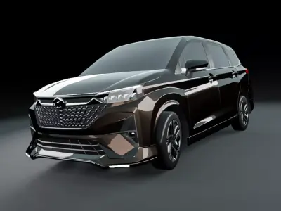 Perodua Alza D27A 2022 3D model