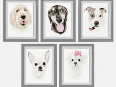 Art Frams 18- Happy Pet Art 2 3D model