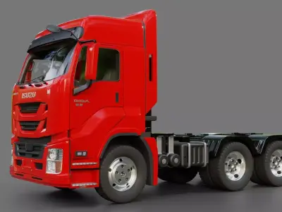 Isuzu Giga Tractor Head 3D model