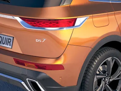 DS 7 Crossback 2018 3D model