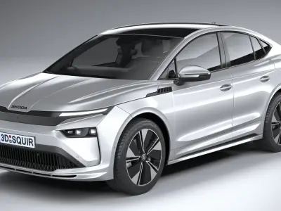 Skoda Enyaq Coupe Basic 2025 3D model