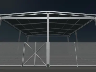 Storage building 24i19 3D model