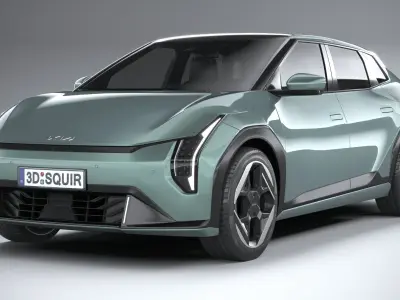 Kia EV4 2026 3D model