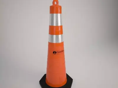 Cono autopista Free 3D model