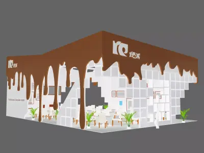 Exhibition - Area - 15X10-3DMAX2009-11 3D model