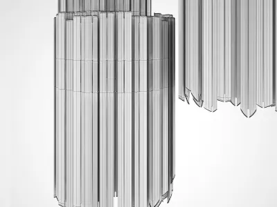 Tom Kirk Facet Pendant Ceiling Light Free 3D model