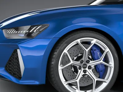 Audi RS7 Sportback 2024 3D model