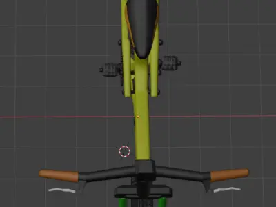 Realistic 3D Bicycle Model Detailed  Optimized 3D print model