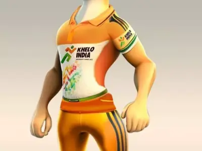 Khelo India deer  3D print model