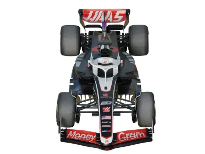 F1 Haas VF-24 2024 3D model