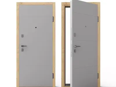 Haoze Door 3D model