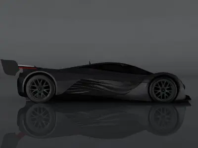 Mazda Furai Low-poly 3D model