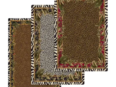 Rug Set 643 3D model