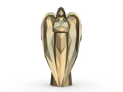 angel figure 3D print model
