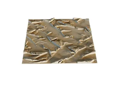 mural decor set wall panel 29  3D model