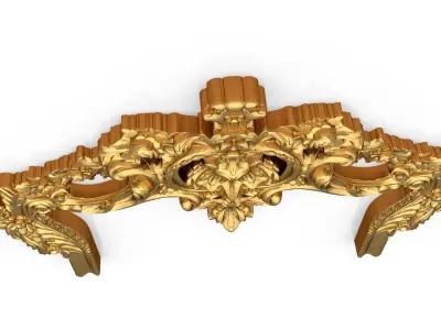 Classic decor ornament 297 3D model